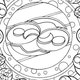 Excerpted from Ancient Aliens ™ The Coloring Book From The Producers of Ancient Aliens®, reprinted with permission by HarperElixir/HarperCollins. Copyright 2016. See this full image below.